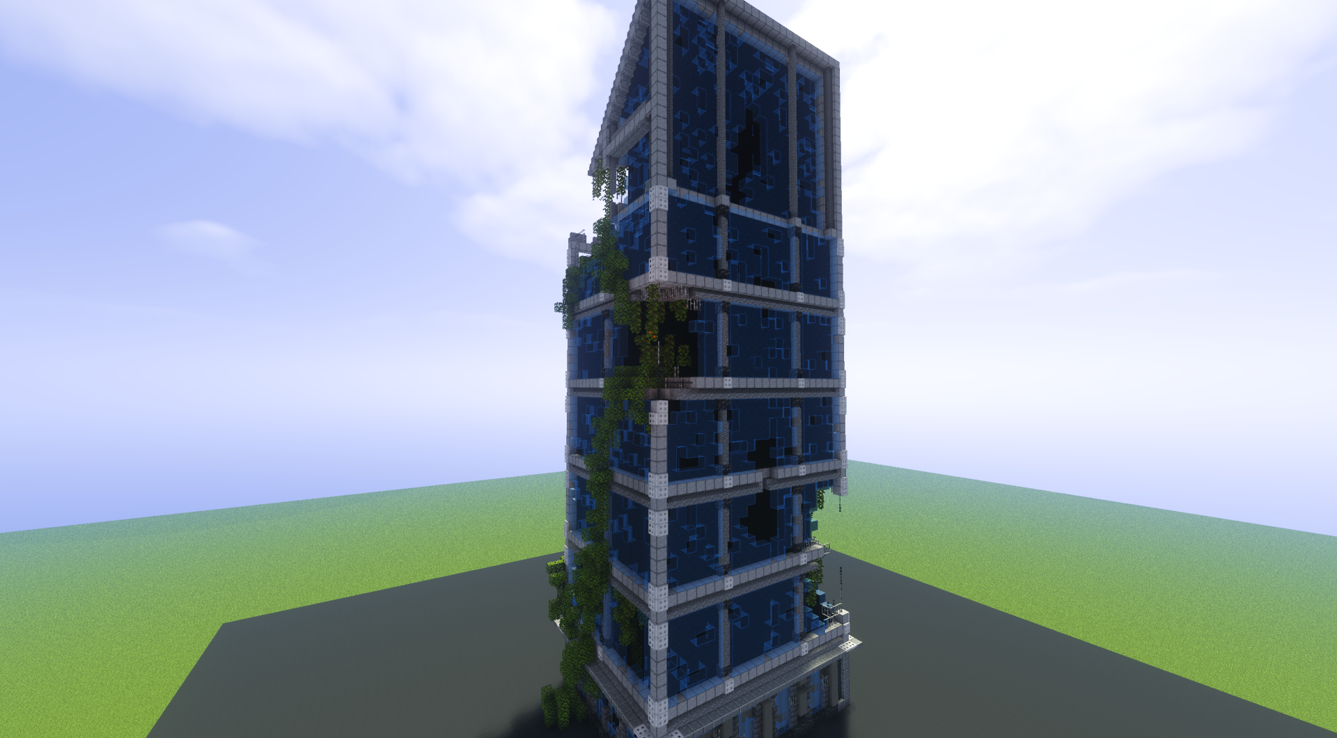 Apocalypse Skyscraper 2 Miles Playz Minecraft Maps